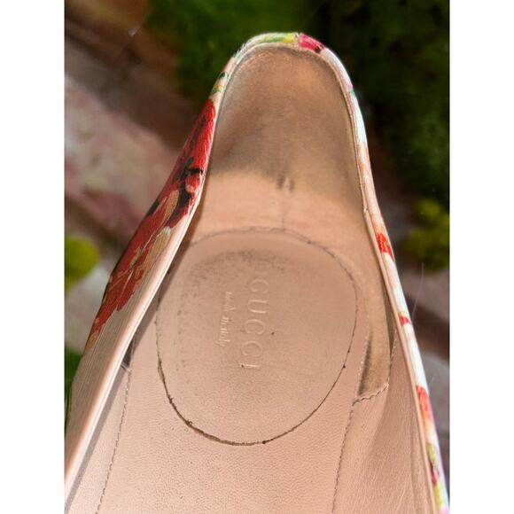 GUCCI Blooms Mary Jane Ballet Flats - Picture 8 of 8